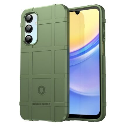 Samsung Galaxy A16 4G Case Rugged Grid Design - Green