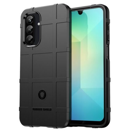 Samsung Galaxy A26 5G Case Rugged Grid Design - Black
