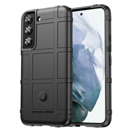 Samsung Galaxy S23+ Case Rugged Grid Design - Black