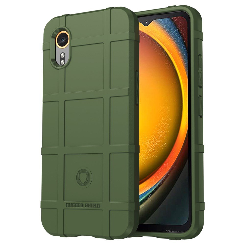 Samsung Galaxy Xcover7 rugged case green 01