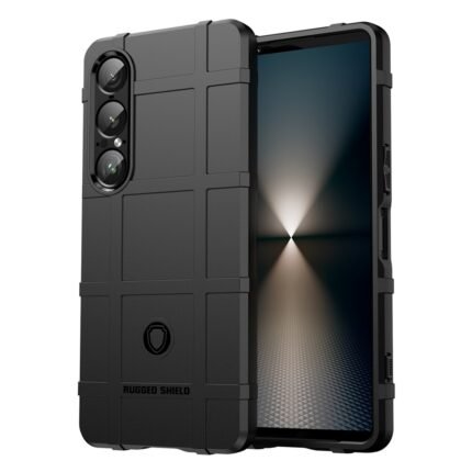 Sony Xperia 1 VII Case Rugged Grid Design - Black
