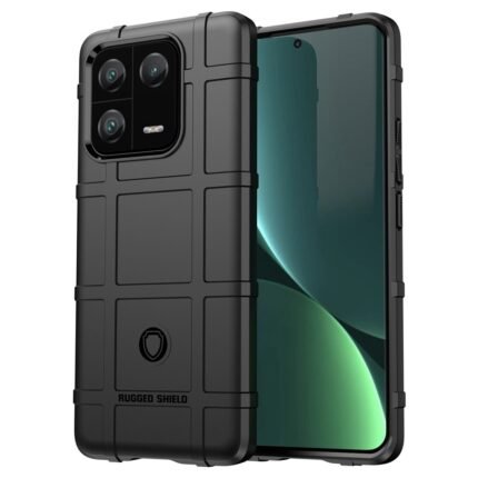 Xiaomi Redmi 13 Pro 5G Case Rugged Grid Design - Black