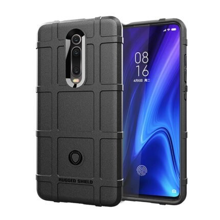 Xiaomi Redmi K20 Case Rugged Grid Design - Black