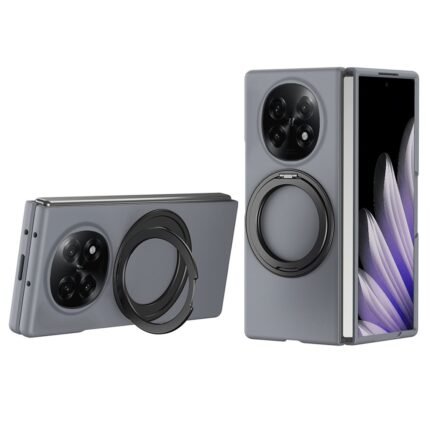 Oppo Find N5 5G Magnetic Ring Kickstand Case - Grey