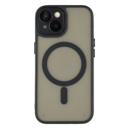 iPhone 13 Frosted Magnetic Case - Black