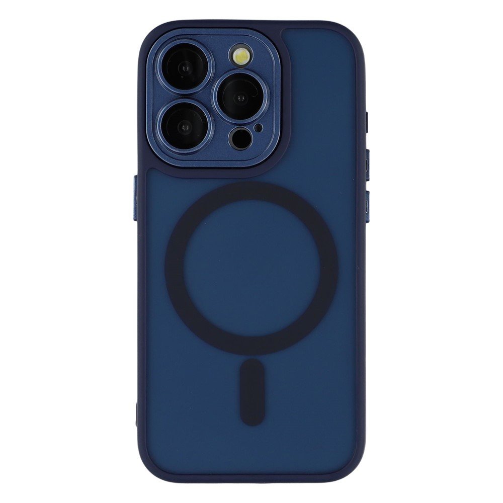 iPhone 13 Pro max Frosted Magnetic Case sapphire 01