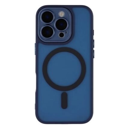 iPhone 16 Pro Frosted Magnetic Case - Sapphire