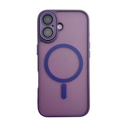 iPhone 17 Frosted Magnetic Case - Purple
