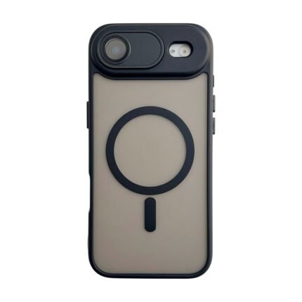 iPhone Air Frosted Magnetic Case - Black