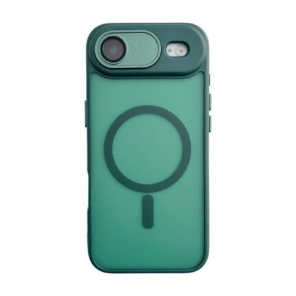 iPhone Air Frosted Magnetic Case - Dark Green