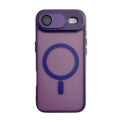 iPhone Air Frosted Magnetic Case - Purple