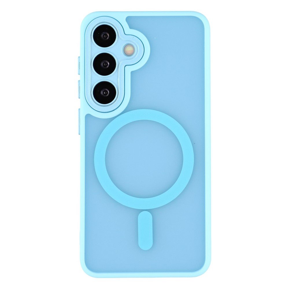 Samsung Galaxy S24+ frosted magnetic case sky blue 01