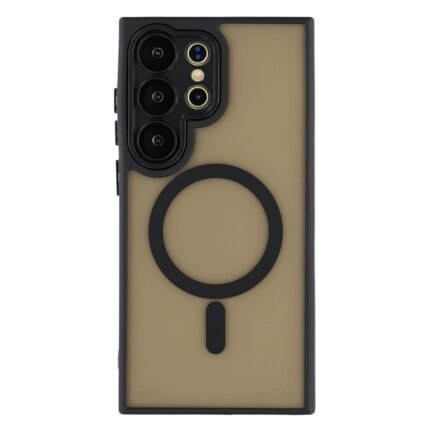 Samsung Galaxy S26 Ultra Frosted Magnetic Case - Black